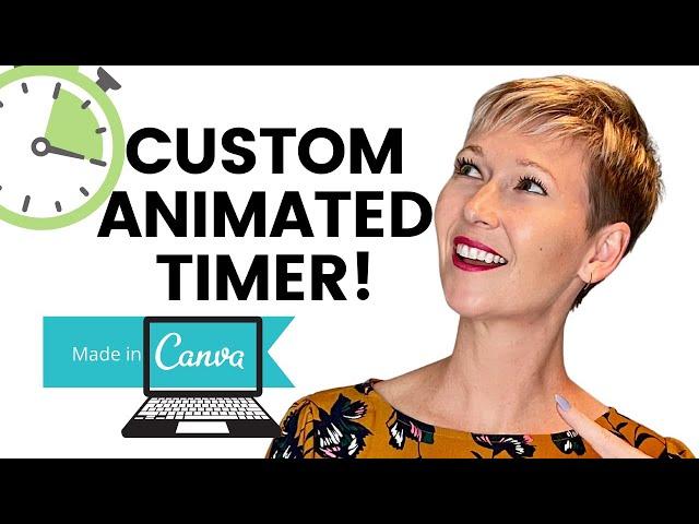 How to Create a Countdown Timer FAST in Canva