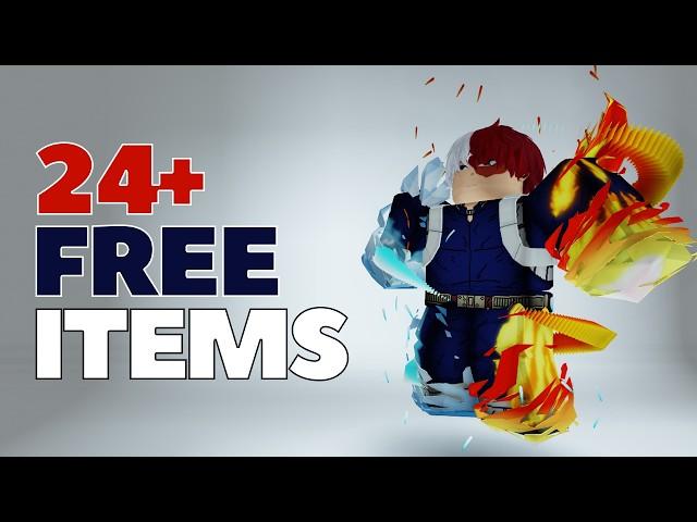 HURRY! 24+ FREE ITEM UGC ON ROBLOX ITEMS!(2024)