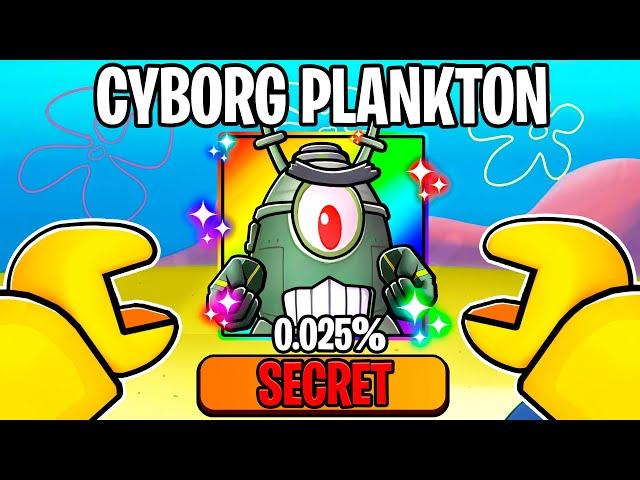 Unlocking Secret Plankton In Spongebob Tower Defense