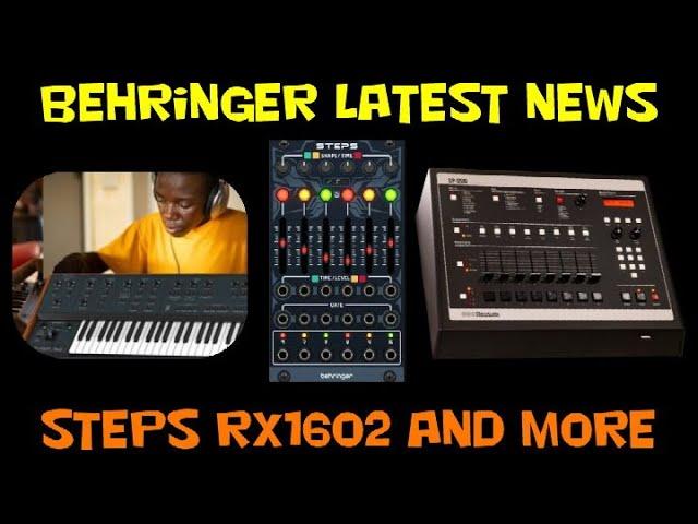 Latest Behringer News 14 January 2025