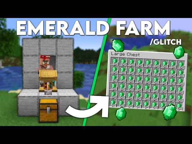 Minecraft INFINITE Emerald Farm! - 1.20+ Emerald Farm Tutorial