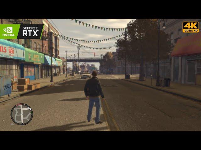 GTA 4 PC Max Settings RTX 3080 Gameplay (4K 60FPS)