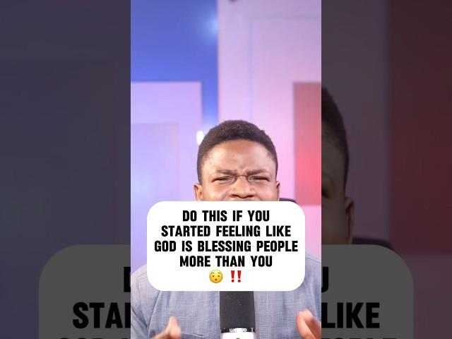 Do this if you feel God is blessing others than you | Joshua Generation #inspiration #fyp #reels