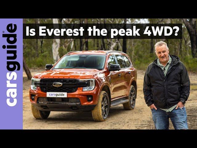 2023 Ford Everest V6 review: Sport | Popular Isuzu MU-X 4WD rival put through 4x4 SUV off-road test