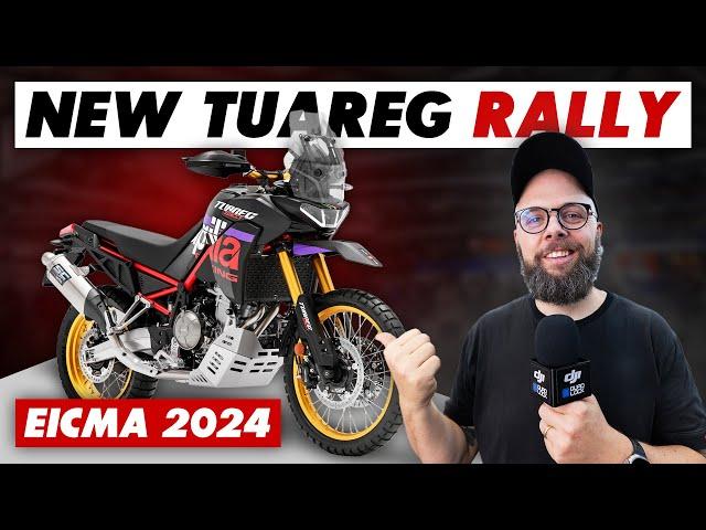 New 2025 Aprilia Tuareg Rally Announced: Everything You Need To Know @ EICMA 2024