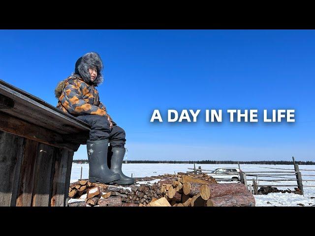 A Day in the Life in a Remote Village in Yakutia, Siberia