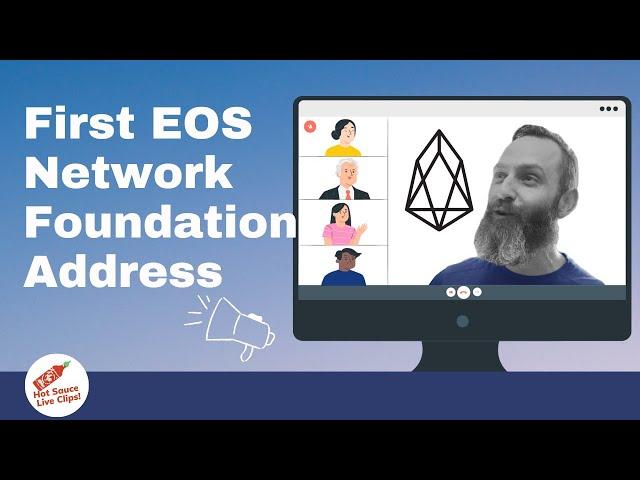 #eosfoundation Yves La Rose CEO - First EOS Network Foundation Address - Nov. 3rd 2021