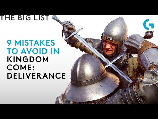 9 mistakes to avoid in Kingdom Come: Deliverance