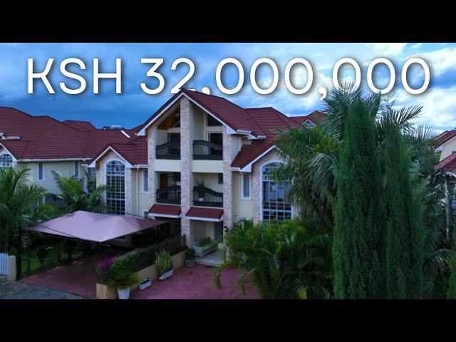 Inside Ksh.32,000,000 5Bedroom #property #mansion #housetour in #Kitengela #realestate #villa #home