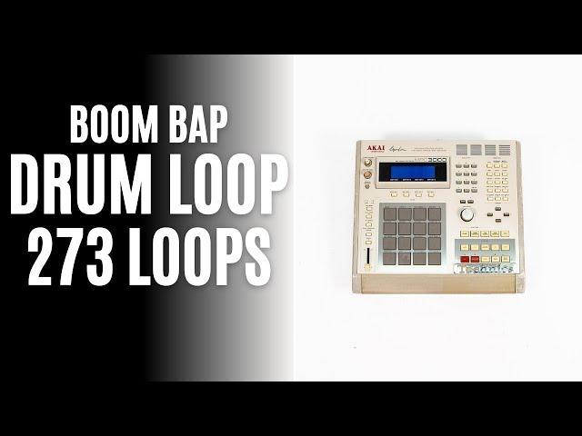 BOOM BAP DRUM LOOPS/SAMPLES [273 SAMPLES] (+2000 SAMPLES | LINK IN DESCRIPTION)