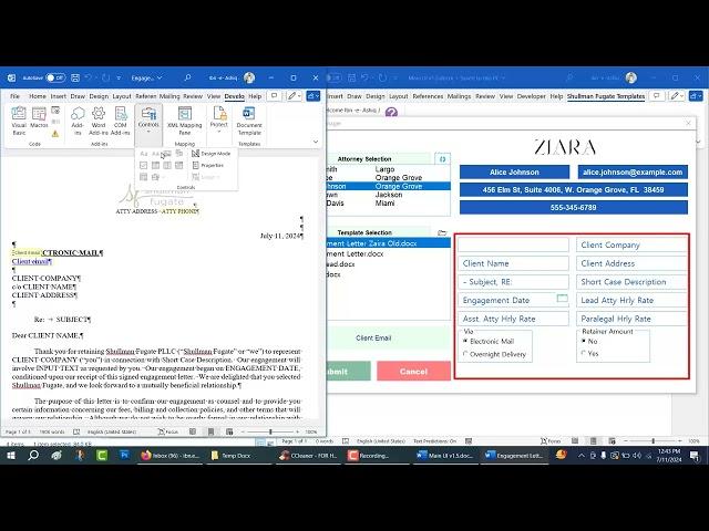 Boost Productivity with Dynamic Input Fields   Advanced Excel and Word Integration