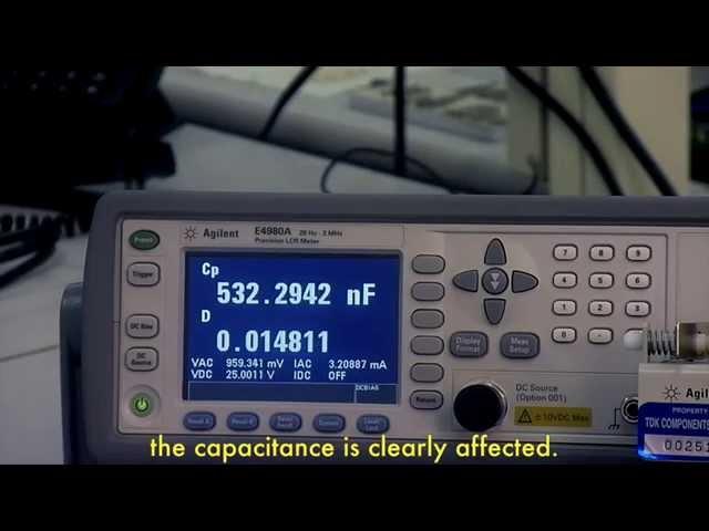 TDK Tech Tube : DC Bias Effect on Multilayer Ceramic Capacitors (MLCC)