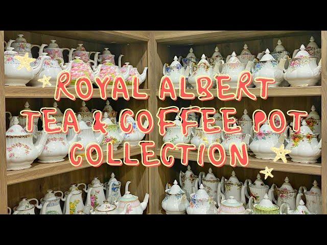 Royal Albert Teapot & Coffee Pot Collection! | The China Collector - Vlog #2