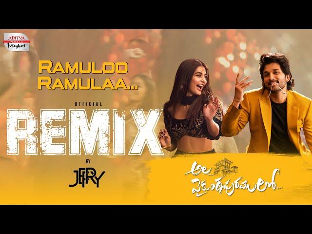 Ramuloo Ramulaa REMIX #AlaVaikunthapurramuloo |  DJ Jefry | Allu Arjun, Pooja Hegde | Thaman S