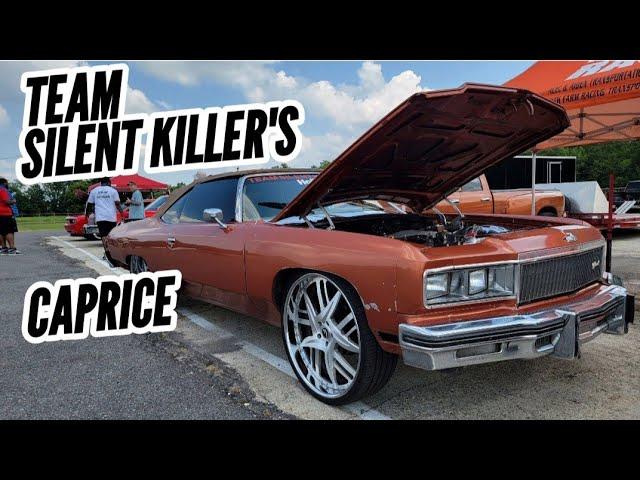 Walk Around Silent Killer Racing's Big Rim 75 Caprice Classic Drag Race Chevy Donk