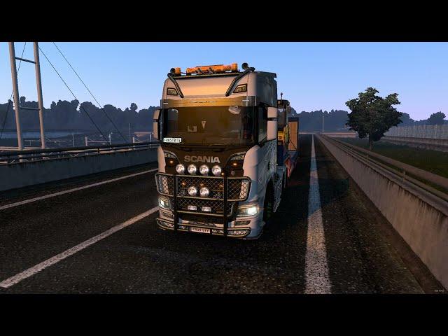 ETS2 - Scania S V8 Straight Pipe Sound! - SOUNDS SO GOOD!!