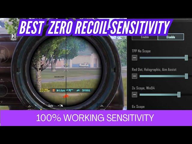 Poco x3 New Sensitivity Setting code | Poco x3 pro zero recoil sensitivity in bgmi and pubg |