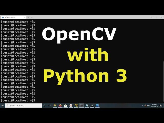 How to Install OpenCV with Python 3