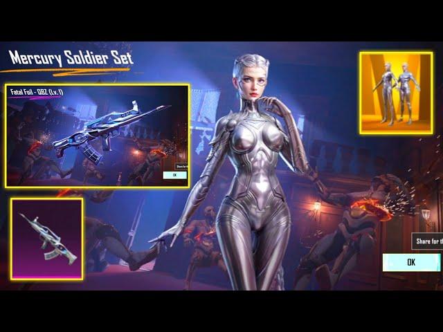 Quantum Storm Crate Opening Pubg | Mercury Soldier Set Crate Opening | Fatal Foil QBZ Crate Opening