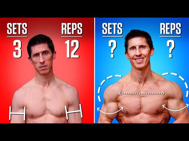 Stop Doing "3 Sets of 12" To Build Muscle (I'M BEGGING YOU!)