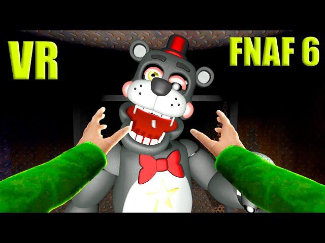 VR ANIMATRONICS SCARE THE SECURITY GUARD OCULUS QUEST 3 IN Garry's Mod GMOD FNAF COOP