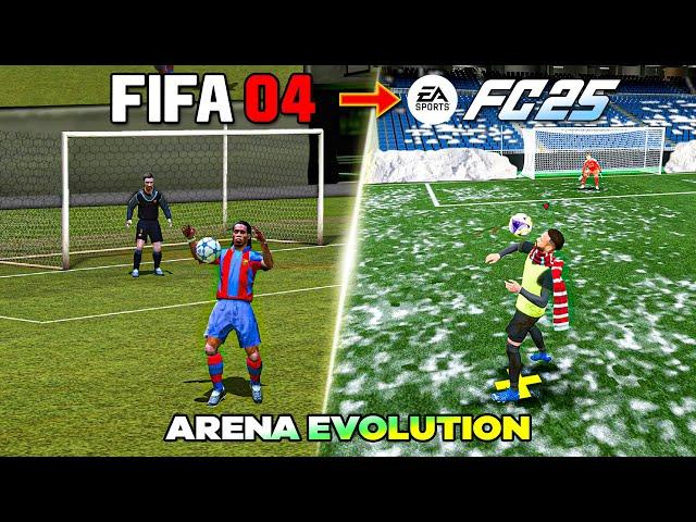 Practice Arena Evolution: FIFA 04 - FC 25 ! #fc25 #arena #practicearena