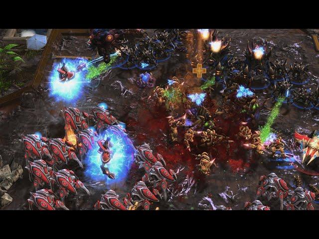 EWC!! herO  (P) vs Reynor  (Z) on Amphion! - StarCraft 2 -2024