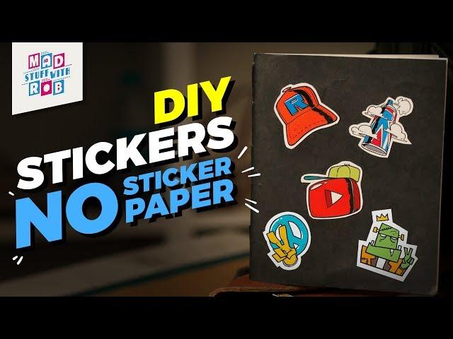 How to make Stickers without Sticker Paper