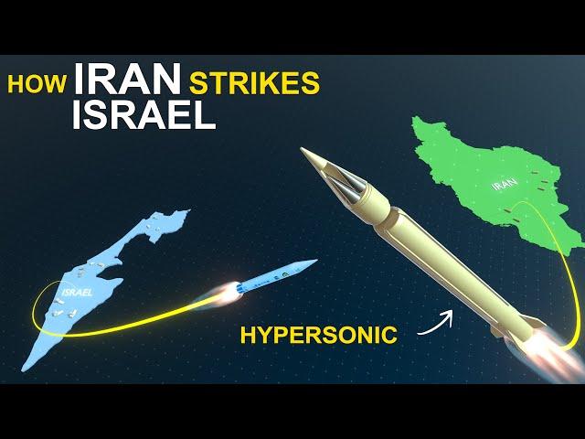 How Iran's Ballistic Missiles Strike Israel ? #israel #iran #lebanon