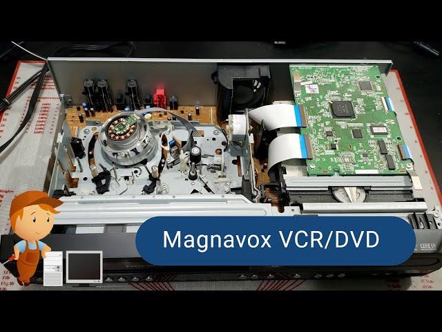 Magnavox VCR/DVD combo