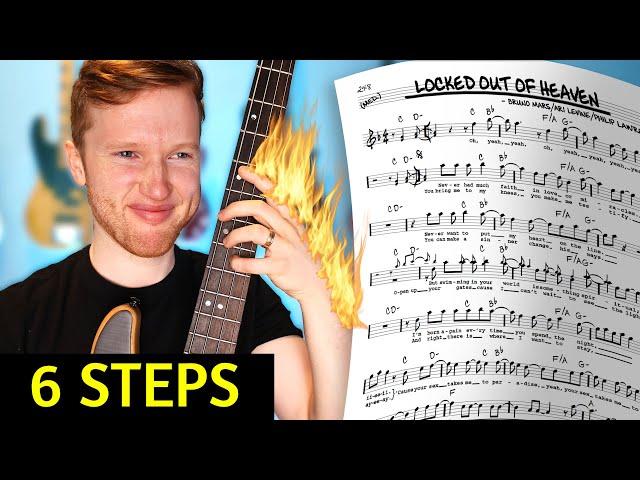 EASIEST Method For Improvising BASSLINES Over Chords