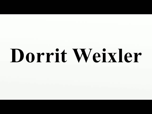 Dorrit Weixler