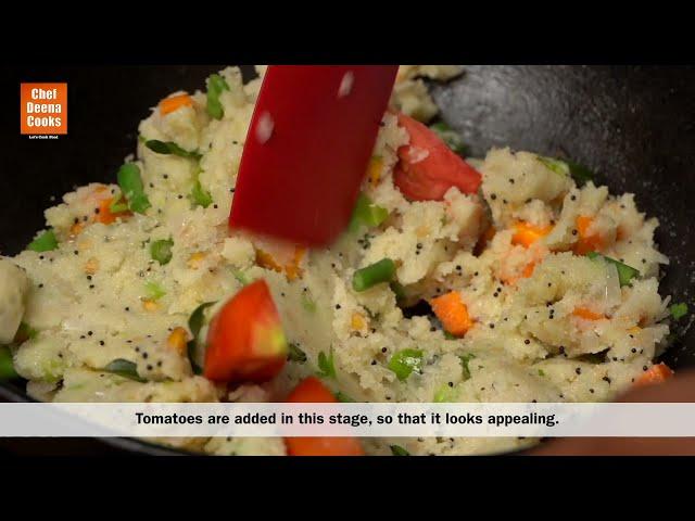 Ravai Upma | How to Make Rava Upma | Tiffin Recipes | CDC | Chef Deena Cooks