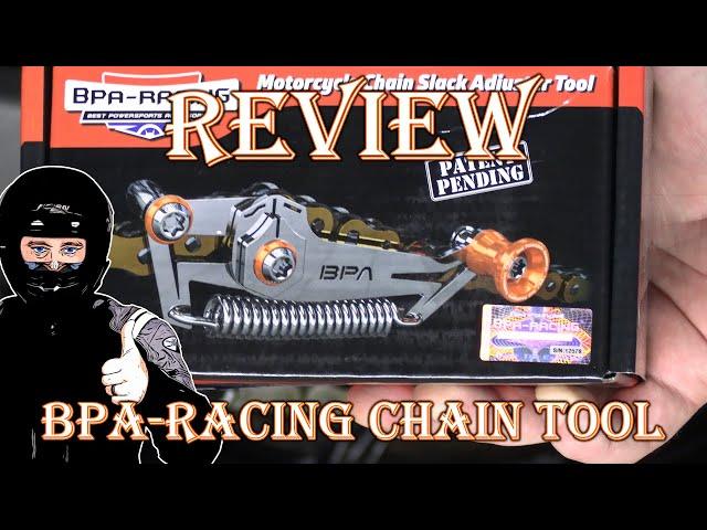 BPA Racing Chain Slack Adjustment Tool Quick Review