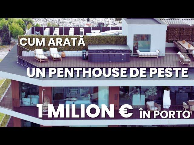 Cum arată un penthouse de câteva milioane de euro, în Porto