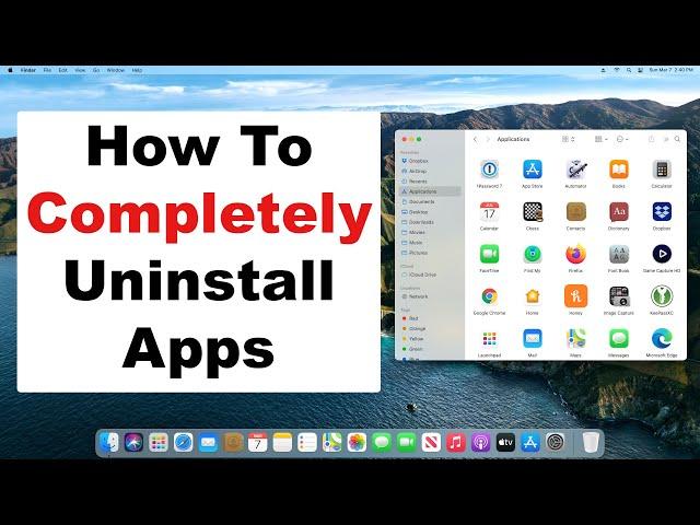 How To Completely Uninstall Apps On Mac | Don't Leave Pieces Behind | A Quick & Easy Guide