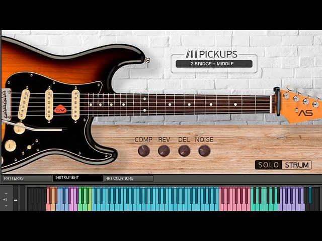 NEW STR Guitar Kontakt VSTi library | First sounds