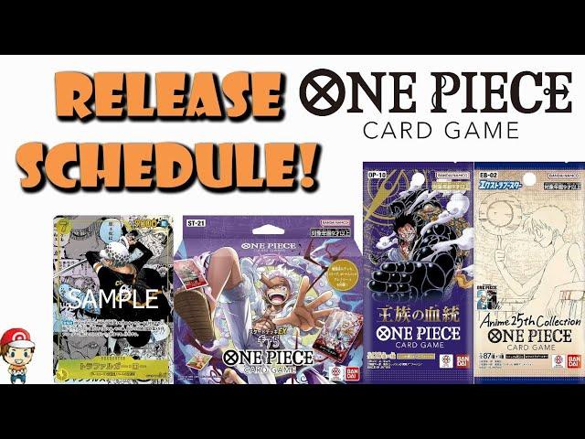 The Complete One Piece TCG Buyer's Guide - Full Release Schedule! BIG Update! (One Piece TCG News)