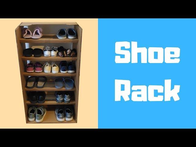 DIY: Make an affordable Shoe Rack