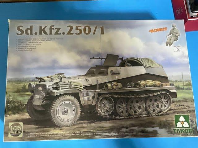 Sprue Review Takom 1/35 Sd.Kfz.250/1