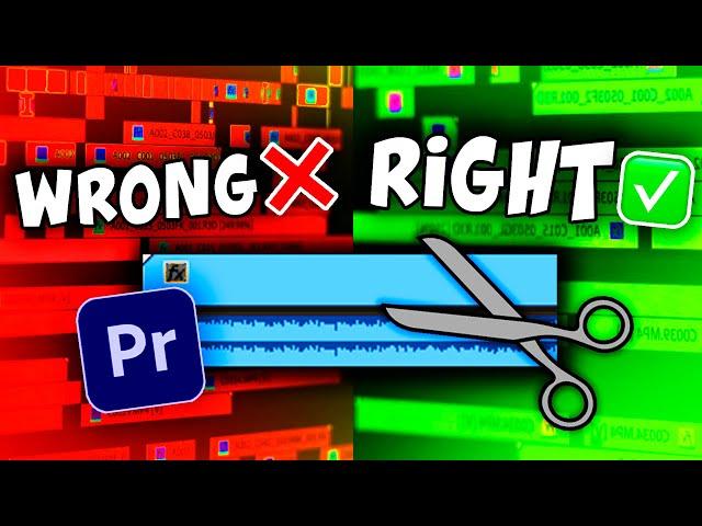 EASIEST way to CUT a MUSIC VIDEO in Premiere Pro