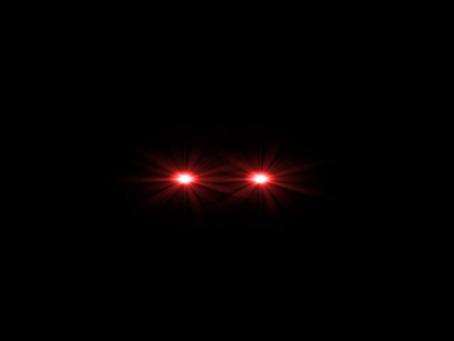 Pirena's Glowing Eyes FX- Red (Black l Green Screen) HD