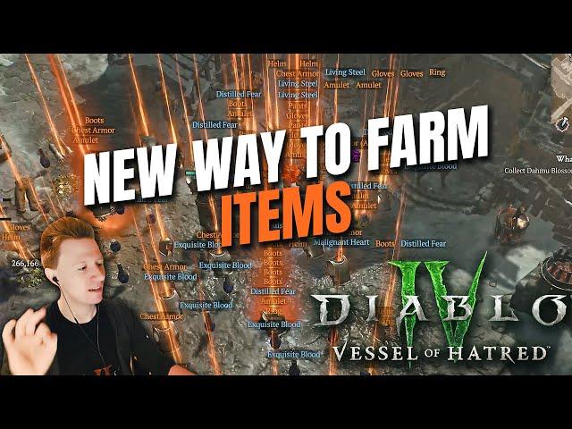 New way to farm Items in Diablo 4 Vessel of Hatred