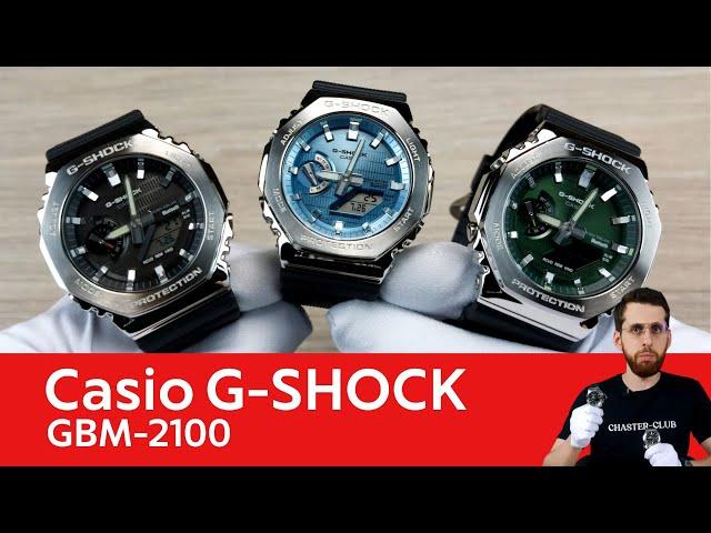 Новые стальные октагоны с Bluetooth / Casio G-SHOCK GBM-2100