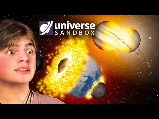 I Collided EVERY PLANET At Once - Universe Sandbox