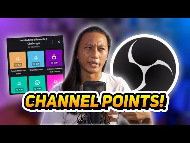 Use CHANNEL POINTS To Control OBS or SLOBS! (feat. Touch Portal)