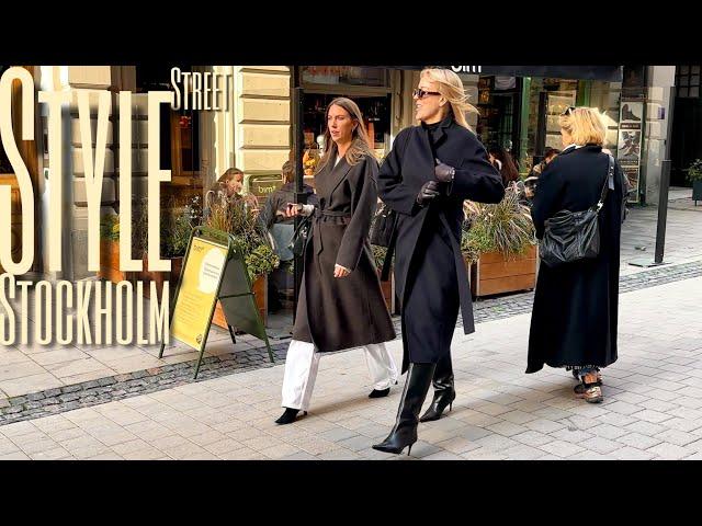 How Stockholmers Dress in October | Autumn Street Style 