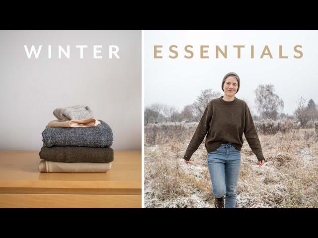 My Minimalist Wardrobe Winter Essentials