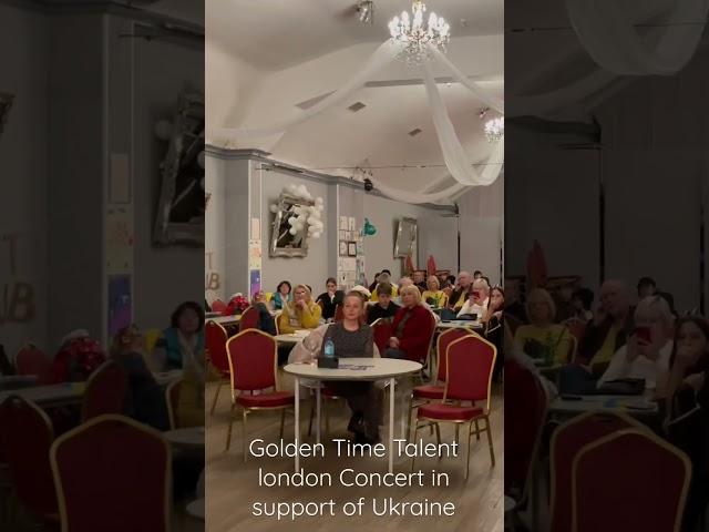 Golden Time Talent.london. concert in support of Ukraine