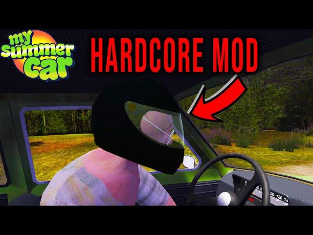 HARDCORE MOD - TOO EASY? TRY THIS - My Summer Car #339 | Radex